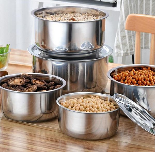 Five Set Stock Cooking Pot